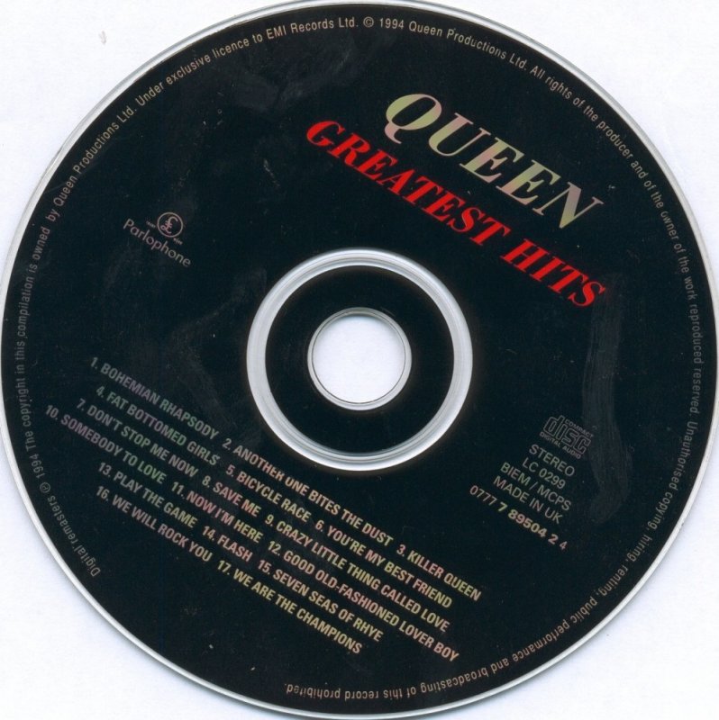 Queen  Greatest Hits I : CD